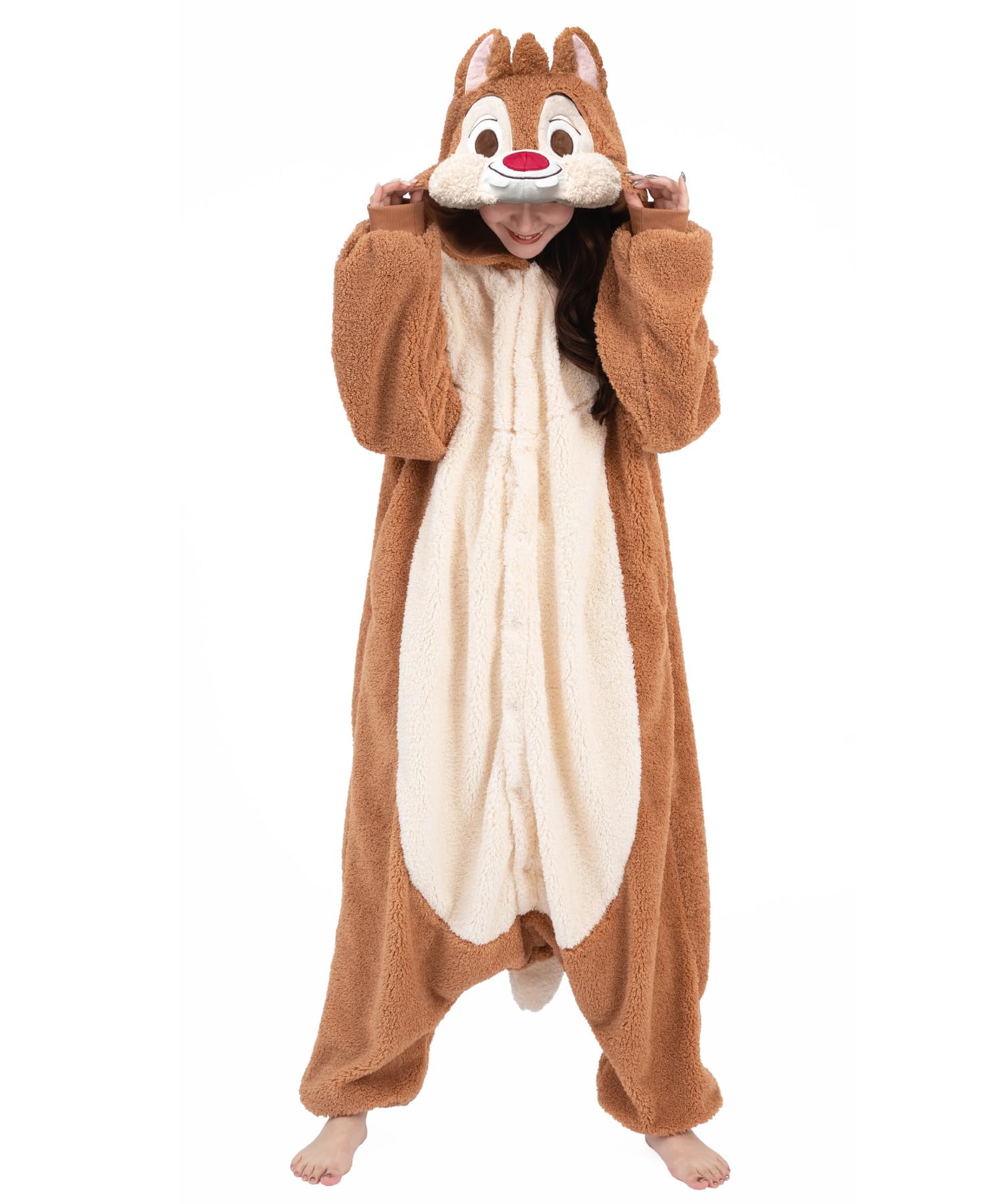 Amazon | SAZAC(サザック) キャラクター ボア 着ぐるみ フリーサイズ